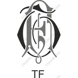Artistic Monogram TF