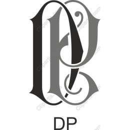 Elegant DP Monogram