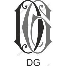 Elegant D&G Monogram Logo