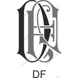 Monogram DF Elegant