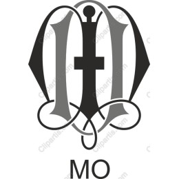 Elegant Monogram Emblem with Sword