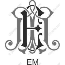 Elegant Monogram H