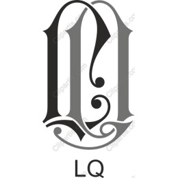 Elegant LQ Monogram