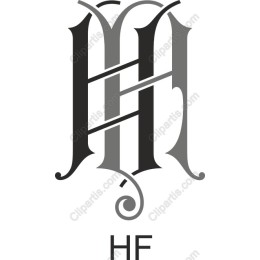 Elegant HF Monogram