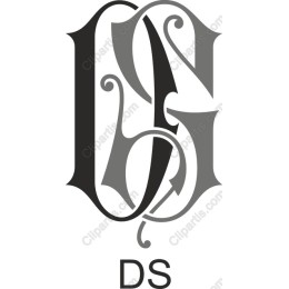 Elegant DS Monogram