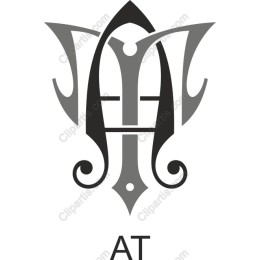 Elegant Intertwined Letterform