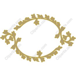 Golden Leaf Vine Decorative