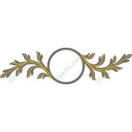 Ornate Leaf Frame