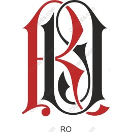Striking RO Monogram