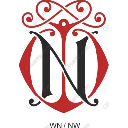 WN/NW Monogram Emblem