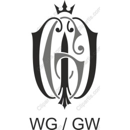 Elegant WG Decorative Logo