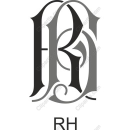 Elegant Monogram (R & H)