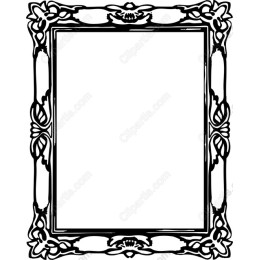 Vintage Floral Frame