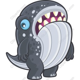 Whimsical Whale Creature