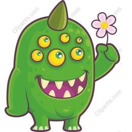 Happy Green Monster