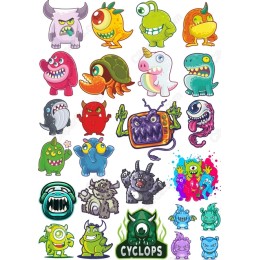 Monster Madness Clipart Bundle