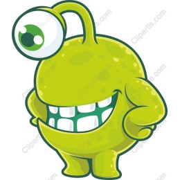 Charming Green Monster