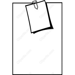 Blank Paper Clip