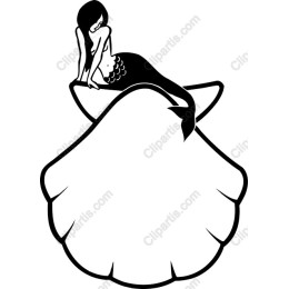 Mermaid on Shell