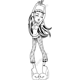 Joyful Stretching Girl