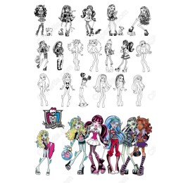 Monster High Bundle - Clipart Set