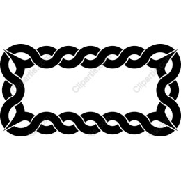 Elegant Chain Link Border
