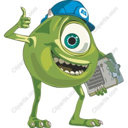 Playful Green Monster