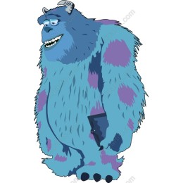 Charming Blue Monster