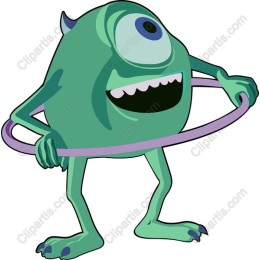 Hula Hooping Monster