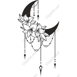 Floral Moon