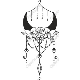 Celestial Floral Dreamcatcher