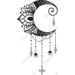 Moon and Lotus