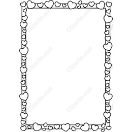Heart-Themed Border