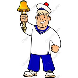 Charming Cartoon Sailor