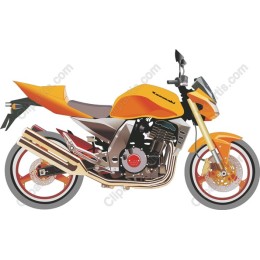 Vibrant Motorcycle