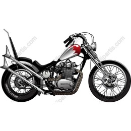 Chopper Motorcycle