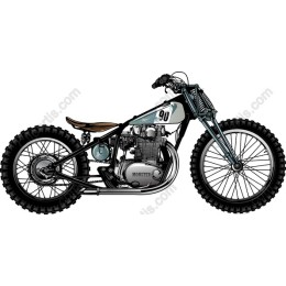 Classic Vintage Motorcycle