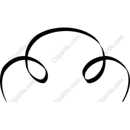 Elegant Ribbon Swirl