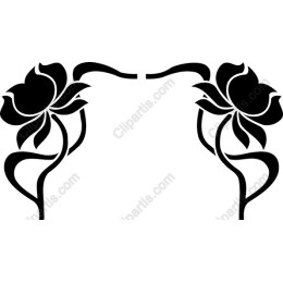 Elegant Black Floral with Roses