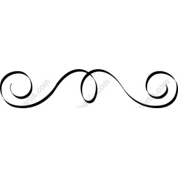 Elegant Swirl Ornament
