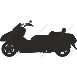 Sleek Motorcycle