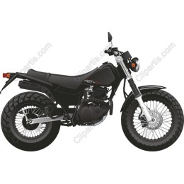 Sleek Black Motorcycle