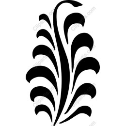 Elegant Leaf Flourish