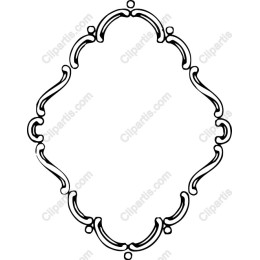 Elegant Vintage Ornate Frame