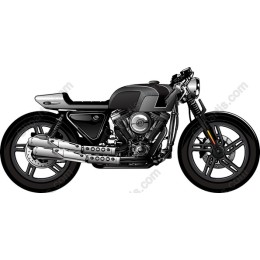 Sleek Motorcycle