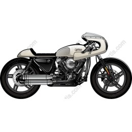 Classic Custom Motorcycle