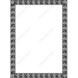 Swirling Border Frame