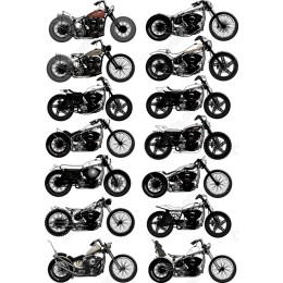 Ultimate Motorcycle Clipart Bundle