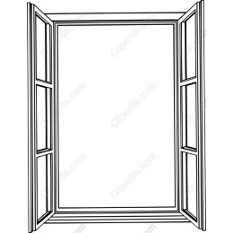 Elegant Open Window
