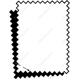 Edgy Jagged Frame